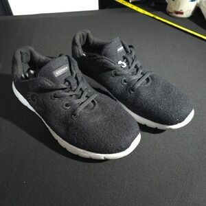 Giesswein Merino Wool Runners Mens 40 Black Lightweight Walking Sneakers Shoes